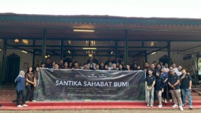 Santika Indonesia Bersihkan Keraton Kacirebonan dan Gelar Program GM Cilik