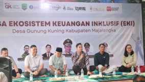 OJK Cirebon Luncurkan Program Desa Ekosistem Keuangan Inklusif di Gunung Kuning Majalengka