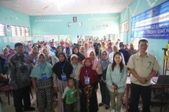 Program Makan Bergizi Gratis Disosialisasikan di Desa Lumut, Tapanuli Tengah