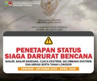 Kota Cirebon Tetapkan Status Siaga Darurat Bencana Hingga April 2026