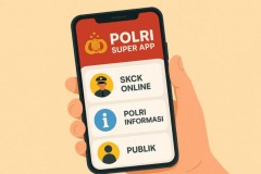 Urus SKCK Kini Bisa dari Rumah lewat Aplikasi Polri Super APP
