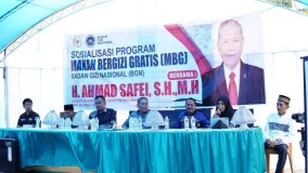 Warga Desa Lalonggolosua Kolaka Sambut Program Makan Bergizi Gratis