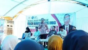 DPR RI dan BGN Kenalkan Program Makan Bergizi Gratis ke Warga Kolaka