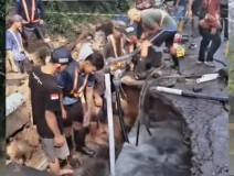 Pipa Utama PDAM Kota Cirebon Jebol, Perbaikan Ditargetkan Dua Hari