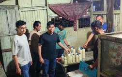 Satres Narkoba Cirebon Kota Sita Ratusan Botol Miras dari Tiga Kecamatan