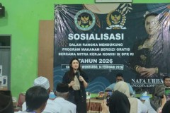Nafa Urbach Kawal Program Makan Bergizi Gratis di Wonosobo