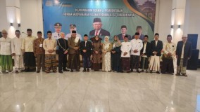Mantan Wapres Ma’ruf Amin Hadiri Pembentukan Forum Ulama Se-Cirebon Raya