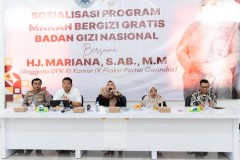 Mariana Ajak Warga Tanah Laut Kawal Pemberian Makanan Bergizi untuk Siswa