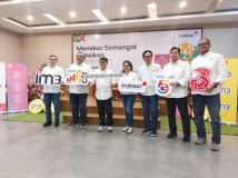 Indosat Tingkatkan Kapasitas Jaringan di Jalur Mudik dan Titik Strategis