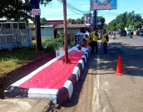 Trotoar Merah-Putih Mulai Percantik Sejumlah Jalan Provinsi di Cirebon