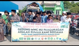 Warga NU Panguragan Gelar Aksi Tolak Dugaan Penjualan Tanah Gedung MWC