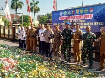 Polresta Cirebon Musnahkan Miras dan Ribuan Knalpot Brong, Nilai Barang Bukti Capai Rp1,1 Miliar