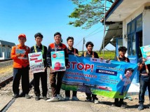 KAI Daop 3 Cirebon dan IRPS Edukasi Pengguna Jalan di Perlintasan Sebidang