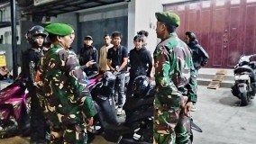 Operasi Gabungan Kodim 0614 dan Polri, Titik Rawan Kriminal dan Balap Liar Jadi Sasaran