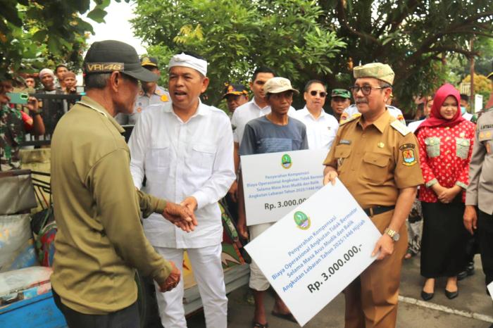 Dampak Kebijakan Arus Mudik, Pemprov Jabar Beri Kompensasi Rp3 Juta untuk Penarik Becak di Cirebon