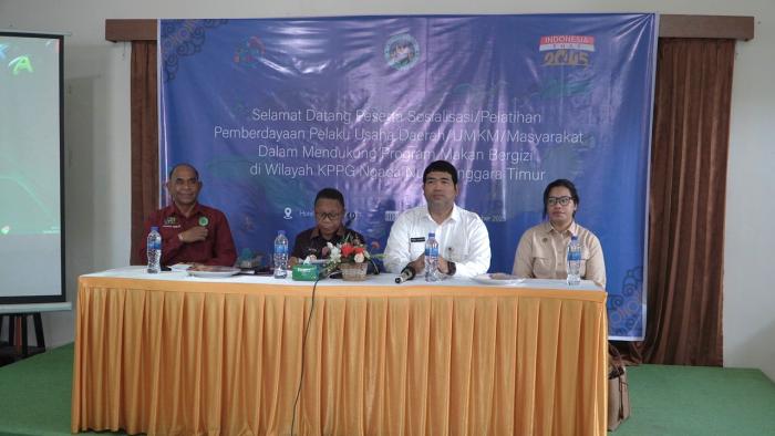 UMKM di Bajawa Dilibatkan dalam Penguatan Program Gizi Nasional