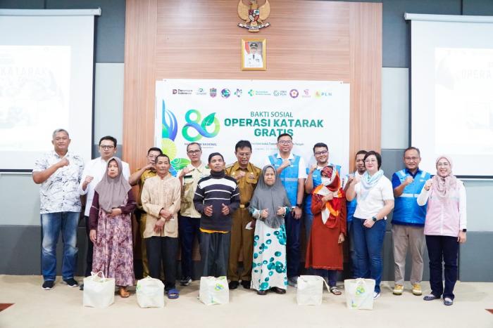 Hari Listrik Nasional ke-80, PLN Wujudkan Semangat Sumpah Pemuda lewat Operasi Katarak Gratis di Ciamis