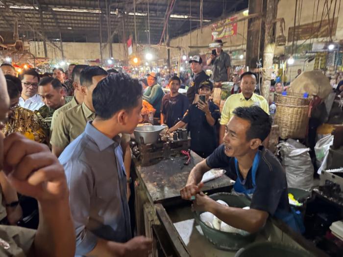 Stabilitas Harga Pangan Jadi Fokus Kunjungan Wapres Gibran ke Pasar Jagasatru Cirebon
