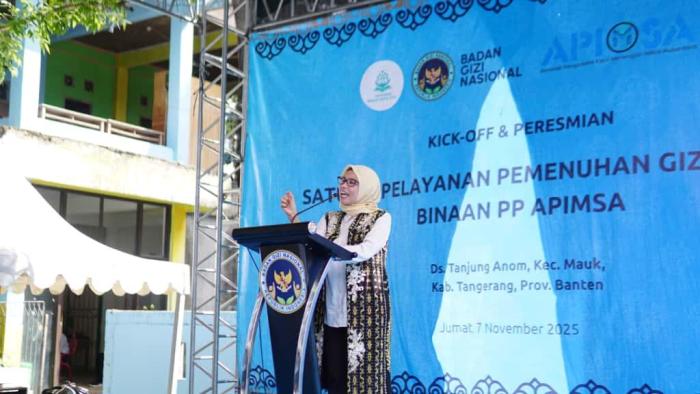 Program Makan Bergizi Gratis Diperkenalkan di Markas Dakwah Banten