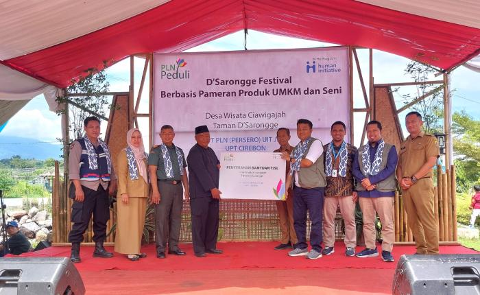 PLN untuk Rakyat, Dukung Penguatan Desa Wisata Ciawigajah Lewat D’Sarongge Festival
