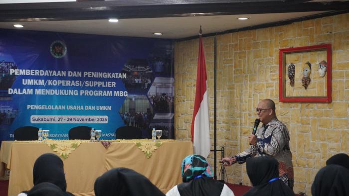 BGN Latih UMKM Sukabumi Perkuat Rantai Pasok Program MBG
