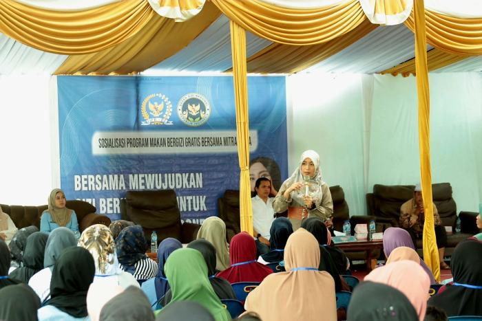 Program MBG Paparkan Pentingnya Gizi Anak di Kwala Begumit