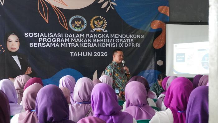 Sosialisasi Program Makan Bergizi Gratis Digelar di Desa Kertajaya, Cianjur