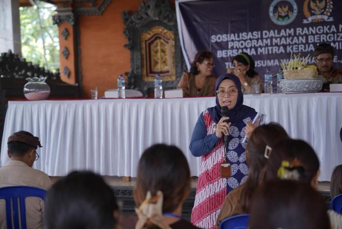 Komisi IX DPR Perkenalkan Program Makan Bergizi Gratis di Gianyar