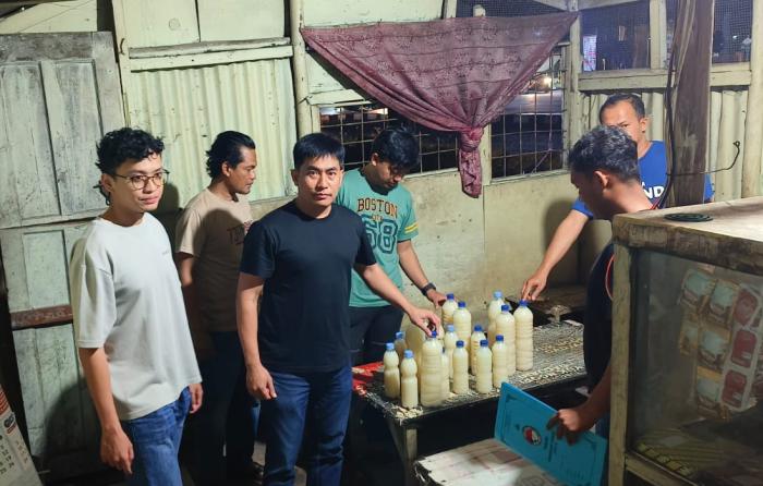 Satres Narkoba Cirebon Kota Sita Ratusan Botol Miras dari Tiga Kecamatan