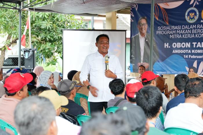Obon Tabroni Ajak Warga Cikarang Ubah Pola Makan demi Generasi Lebih Sehat