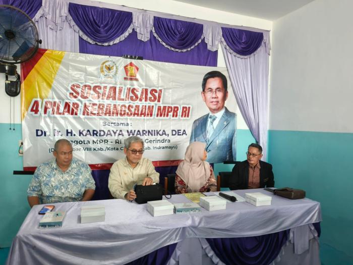 Kardaya Ajak Siswa SMK Tukdana Pahami Empat Pilar Kebangsaan