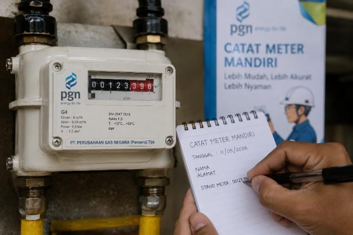 Warga Kota Cirebon Keluhkan Catat Meter PGN Hanya Dilakukan Tiga Bulan Sekali