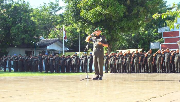 HUT ke-80 Kodam III/Siliwangi, Prajurit TNI Ziarah dan Tabur Bunga di TMP Kesenden