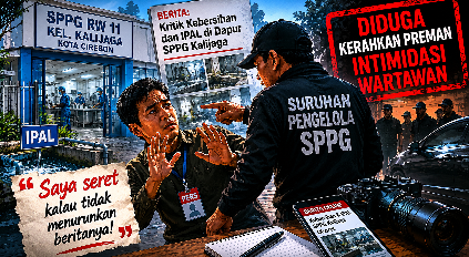 Pengelola SPPG RW 11 Kalijaga Diduga Tekan Wartawan agar Hapus Berita