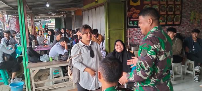 Kodim 0614/Kota Cirebon Perkenalkan Kompi Produksi ke Mahasiswa Pertanian UGJ
