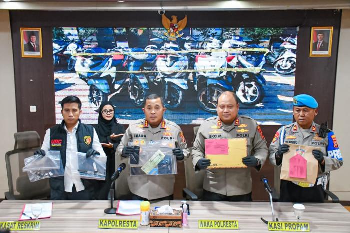 Polresta Cirebon Beberkan Hasil Ungkap Kasus Juni 2026, Curanmor Masih Mendominasi