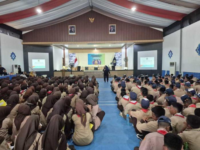 597 Siswa SMKN 1 Susukan Ikuti Edukasi Bahaya Narkoba di Lapas Narkotika Cirebon