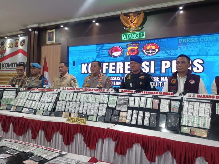 Polresta Cirebon Bongkar 26 Kasus Narkoba dan Obat Keras, Tiga Pelakunya Residivis